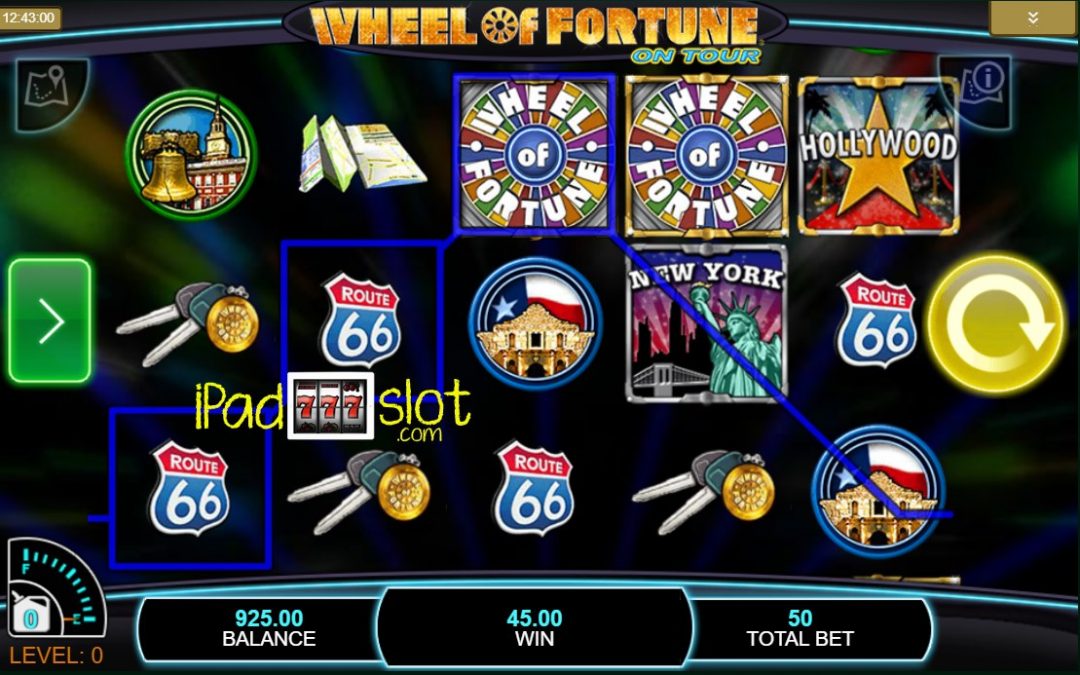 Wheel of fortune on tour slot machine free real money versions