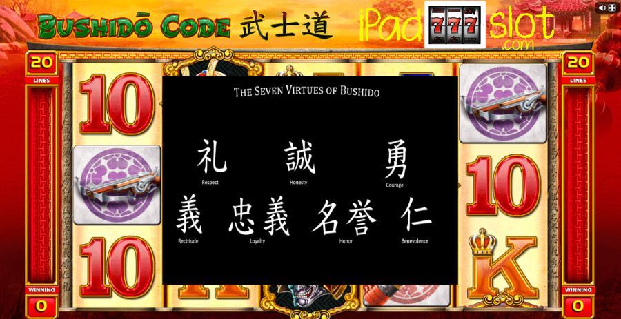 Bushido Code Slot Machine